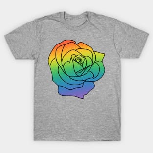 Rainbow Rose T-Shirt